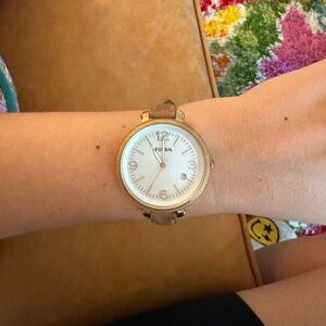 Rose Gold FOSSIL Watch